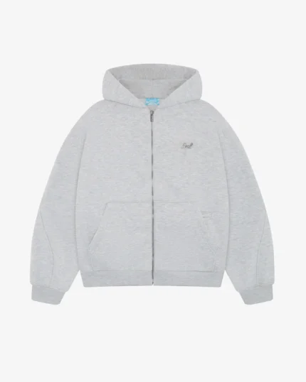 Champ Grey Zip Hoodie