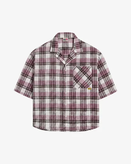 Check Shirt Flamingo