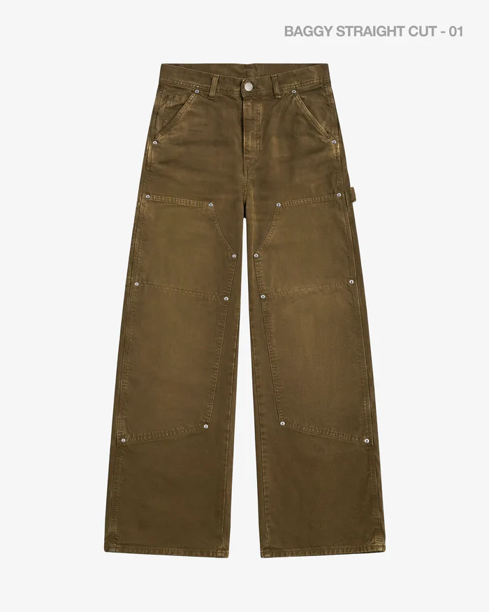 5mc2 Double Knee Carpenter Pant Memories Green Double Knee Carpenter Pant Memories Green