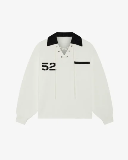 Flocka Rugby Polo Pearl White