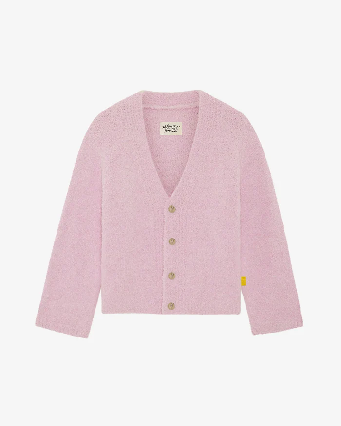 5mc2 Fluffy Cardigan Baby Pink Fluffy Cardigan Baby Pink