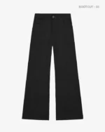 Graphite Raw Bootcut Denim
