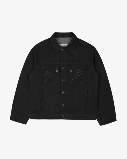 Graphite Raw Denim Jacket