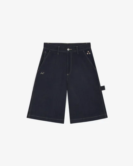 Indigo Raw Carpenter Shorts