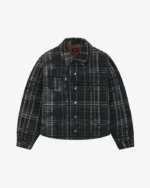 Padded Rainproof Jacket Asphalt Black