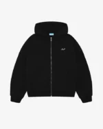Pitch Black Zip Hoodie