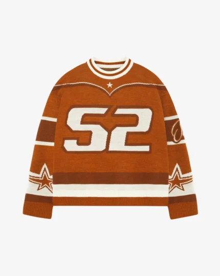 Tiger Orange 52 Knit
