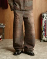 Aged Nara Double Knee Carpenter Pant