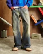Bootcut Denim Pants Sun Dust