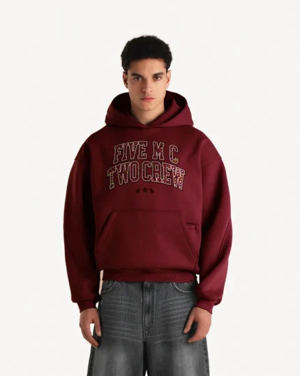 Bordeaux Crew Hoodie